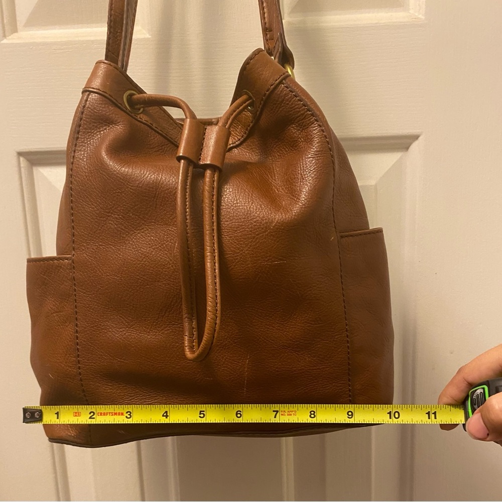 Nwot Fossil Tessa Bucket Drawstring Convertible B… - image 2
